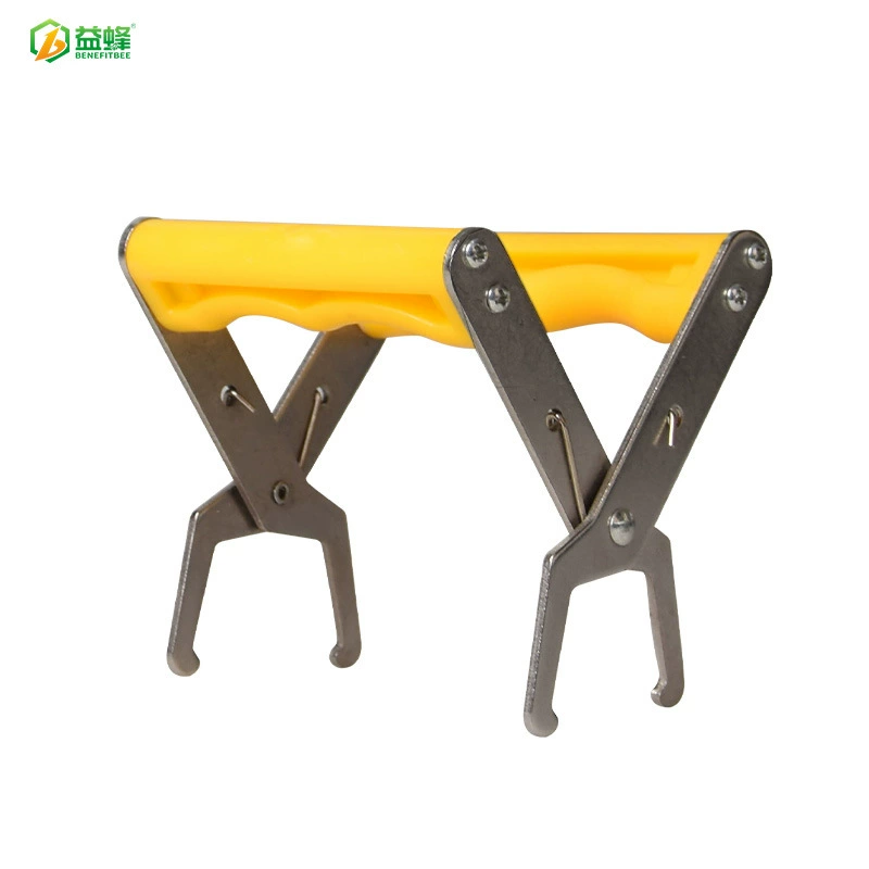 Трансграничные пчеловоды Специальный зажим Инструмент для рамы гнезда Пластиковая ручка Зажим для рамки гнезда Зажим для пчелиной селезенки