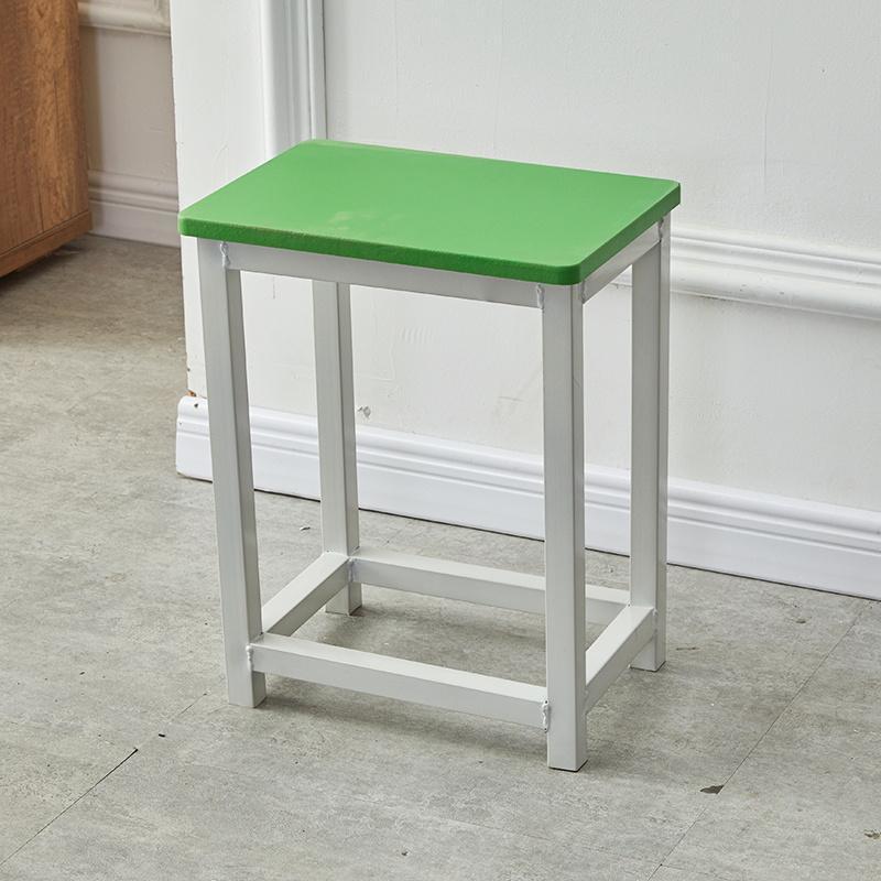 Taburetes de silla gruesa para estudiantes adultos taburetes altos para reuniones de dormitorio capacitación taburetes de comedor taburetes de color simple