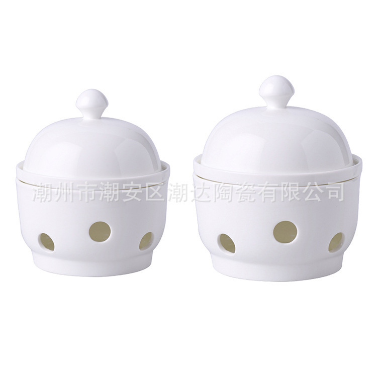 Teahouse 5/5.5 Inch 180/220ml Warmer Candle Warmer Stove Auspicious One-Wing Cup Stove Logo Baked Flower