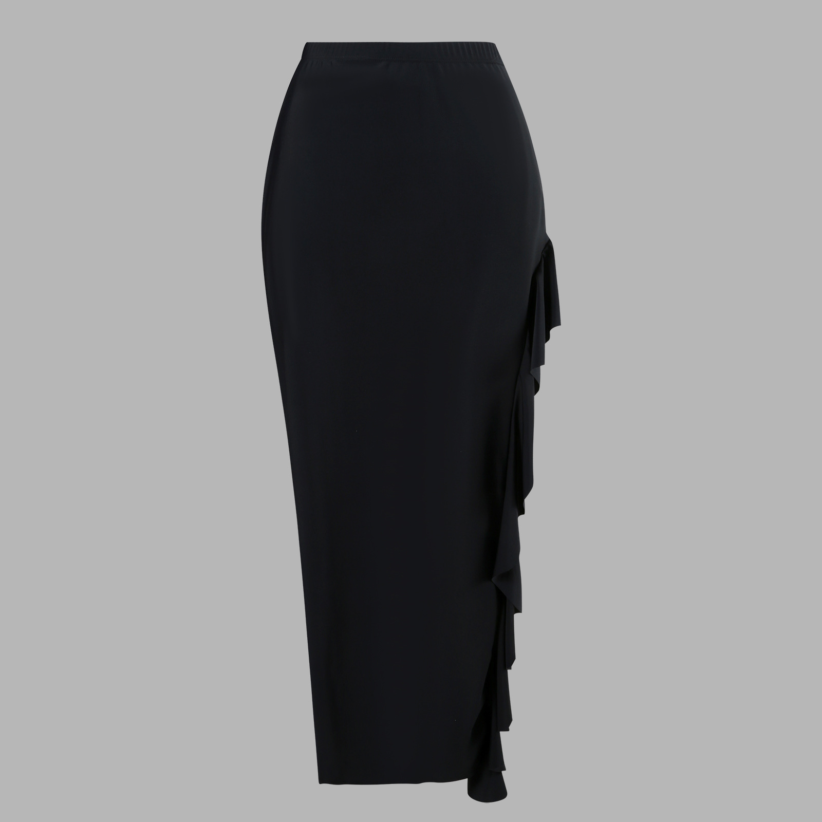 GraceChic GraceChic 2025 European American Swimwear New V-neck Black And White Patchwork Simple High-end One-piece Swimsuit Set For Women_voghion.com