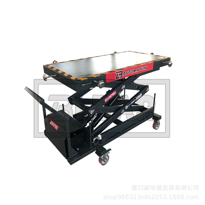 Liba 1.8 m paquete de baterías de vehículos de nueva energía desmontaje y montaje elevador elevador de tijera plataforma elevadora móvil