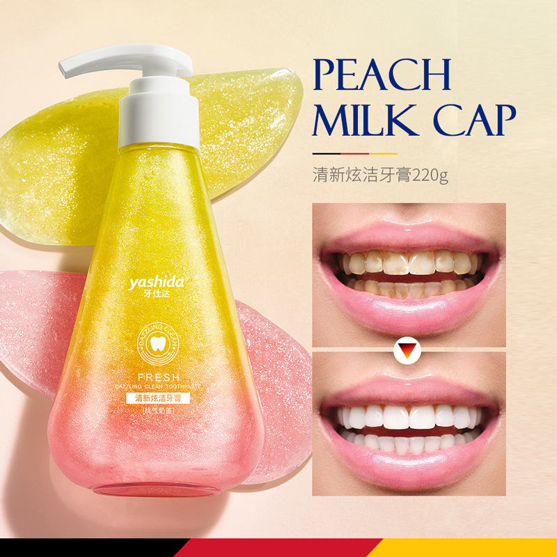 Dental Starta fresco, pasta de dientes suave y limpia, aliento fresco para eliminar manchas de dientes, pasta de dientes de prensa, productos genuinos. image 6