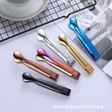 304不锈钢方糖夹小冰夹酒店咖啡餐厅用品冰块工具食品夹子毛巾夹