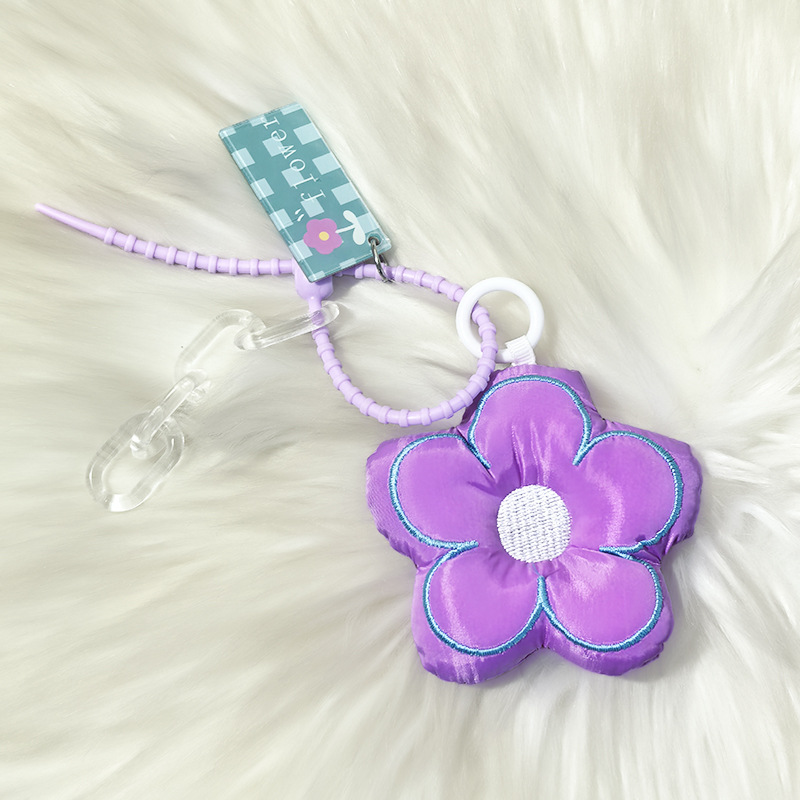 Floral morado de perfil bajo