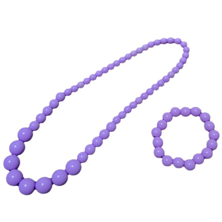 Acrylic children's necklace and bracelet