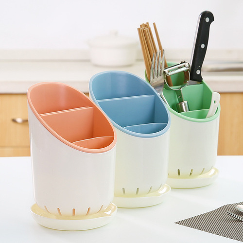 Kitchen drain chopstick cage vertical knife holder peeling knife chopstick holder restaurant table chopsticks rice spoon storage box