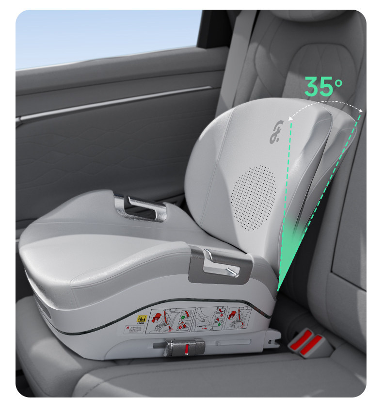 Leti Baby Big Child Safety Seat Booster Cushion Portable Children's Car Seat Cushion for Cars Ages 3 and Above - 12 Years Old