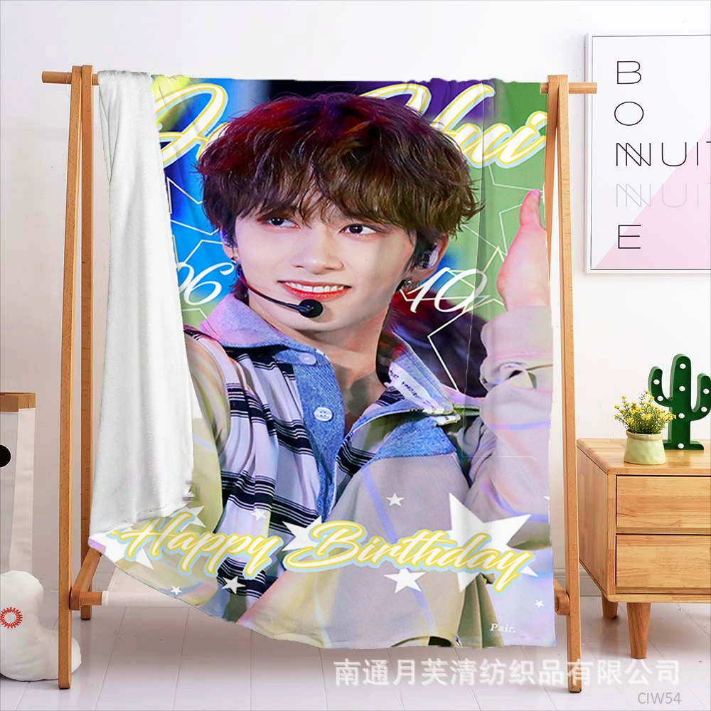 Периферийные звезды, открывающиеся фланелевые бархатные одеяла из ягненка, заводские поставки, утолщенное одеяло по индивидуальному заказу, подарочное одеяло