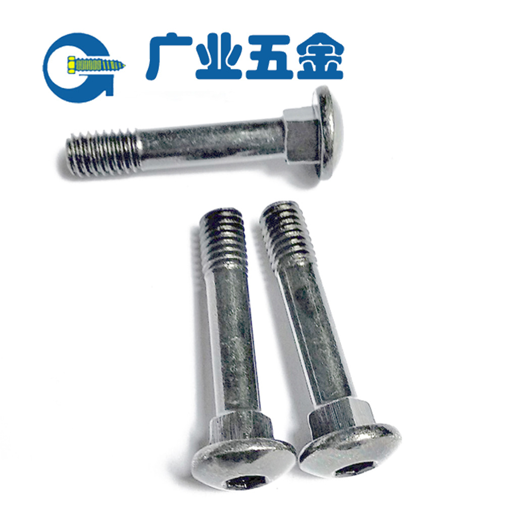 广东深圳厂家生产304不锈钢马车螺栓302圆头方颈螺丝钉多款可加工