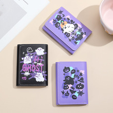 外贸热卖卡通三折钱包多功能银行卡零钱收纳包学生可爱证件包防磁