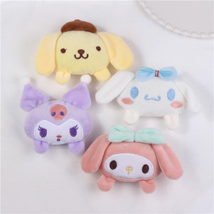 Cartoon Doll Sanrio Plush Accessories DIY Cinnamoroll My Melody Headband Hair Accessory Shoe Sock Bag Accessories Ornaments