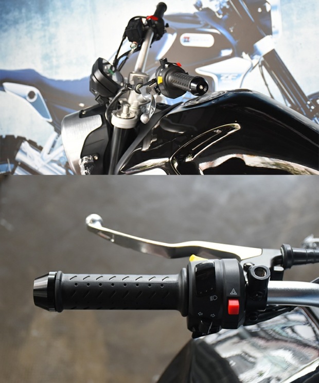 Retro motorcycle street bike scooter off-road vehicle modified handlebar end caps 14-18MM balance block handlebar end caps
