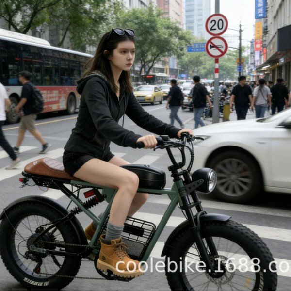 Super73 snow off-road fat tire electric bicycle 20-inch thick tire…