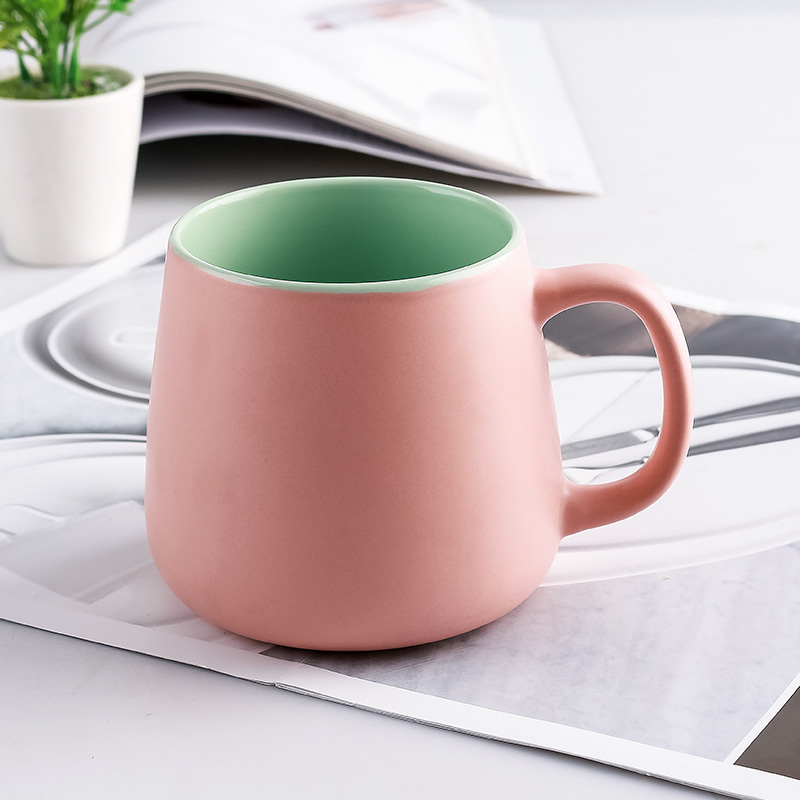 Taza de Cerámica para Pareja Cerámica Decorativo para El Hogar
