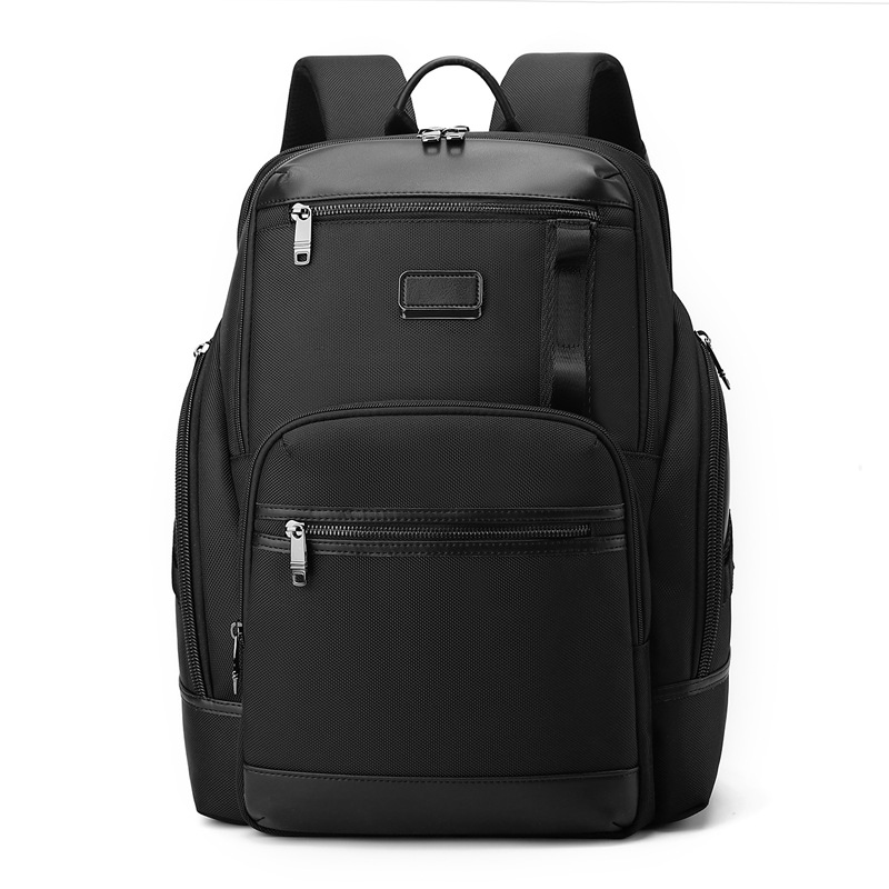 电脑包商务通勤高级感大容量双肩包男款多功能电脑包休闲差旅背包
