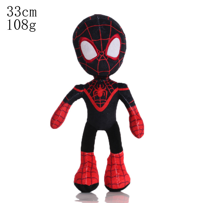 9inch q version black spider man / As shown in the figure