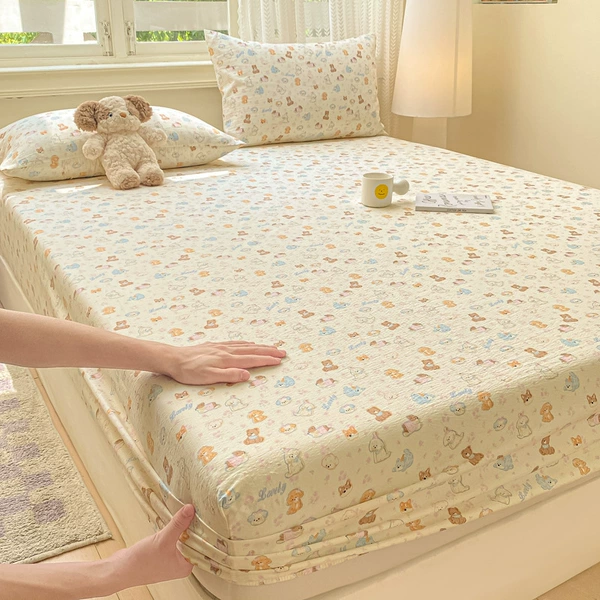 Soft and cute - fitted sheet