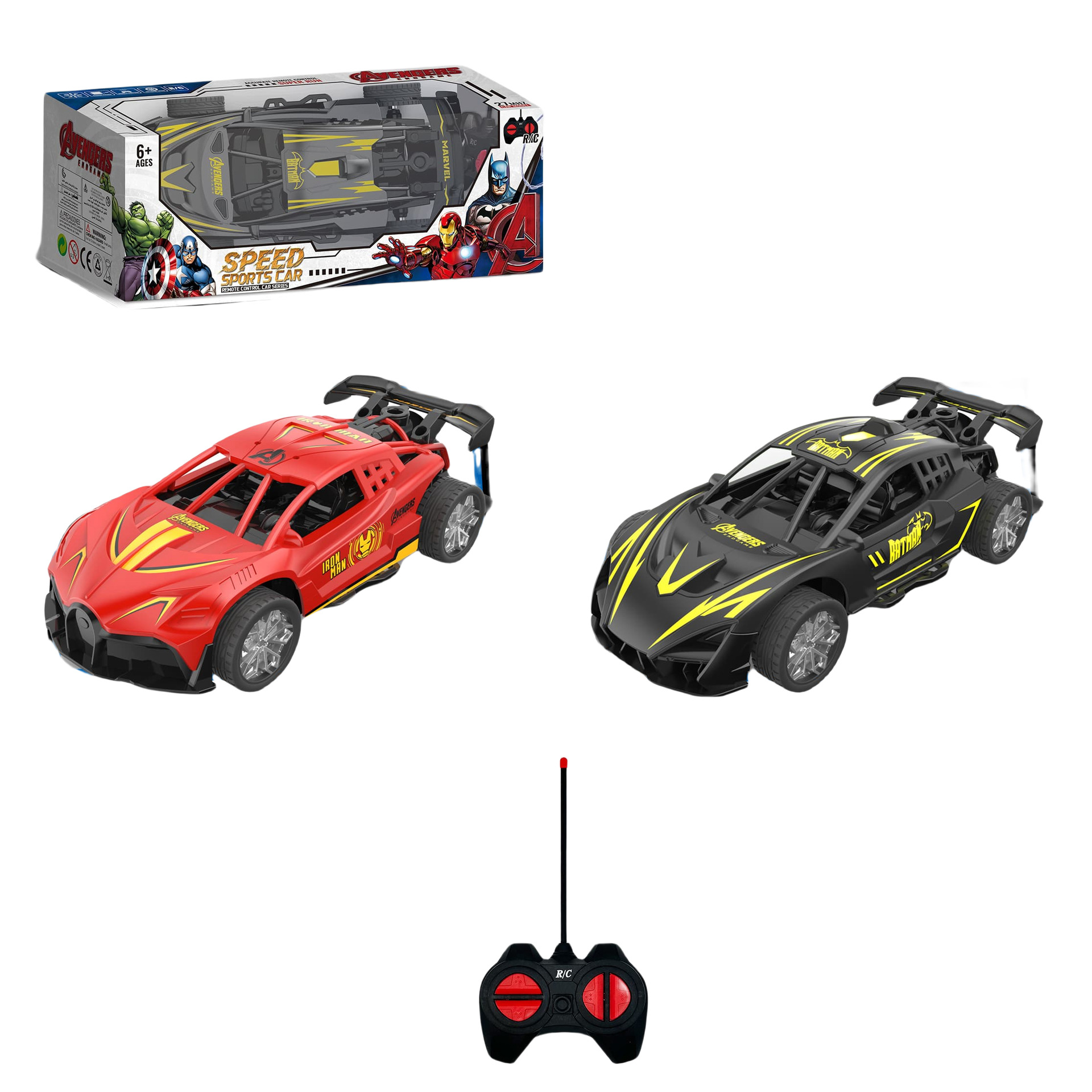 Niños casa de juegos spray inercial luz sonido modelo eléctrico coche de juguete coche de carreras coche deportivo muestra regalo en caja