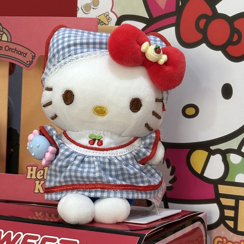 ハローキティバッグペンダントリトルシェフシリーズハローキティ人形ペンダントかわいい漫画人形キーホルダー|undefined