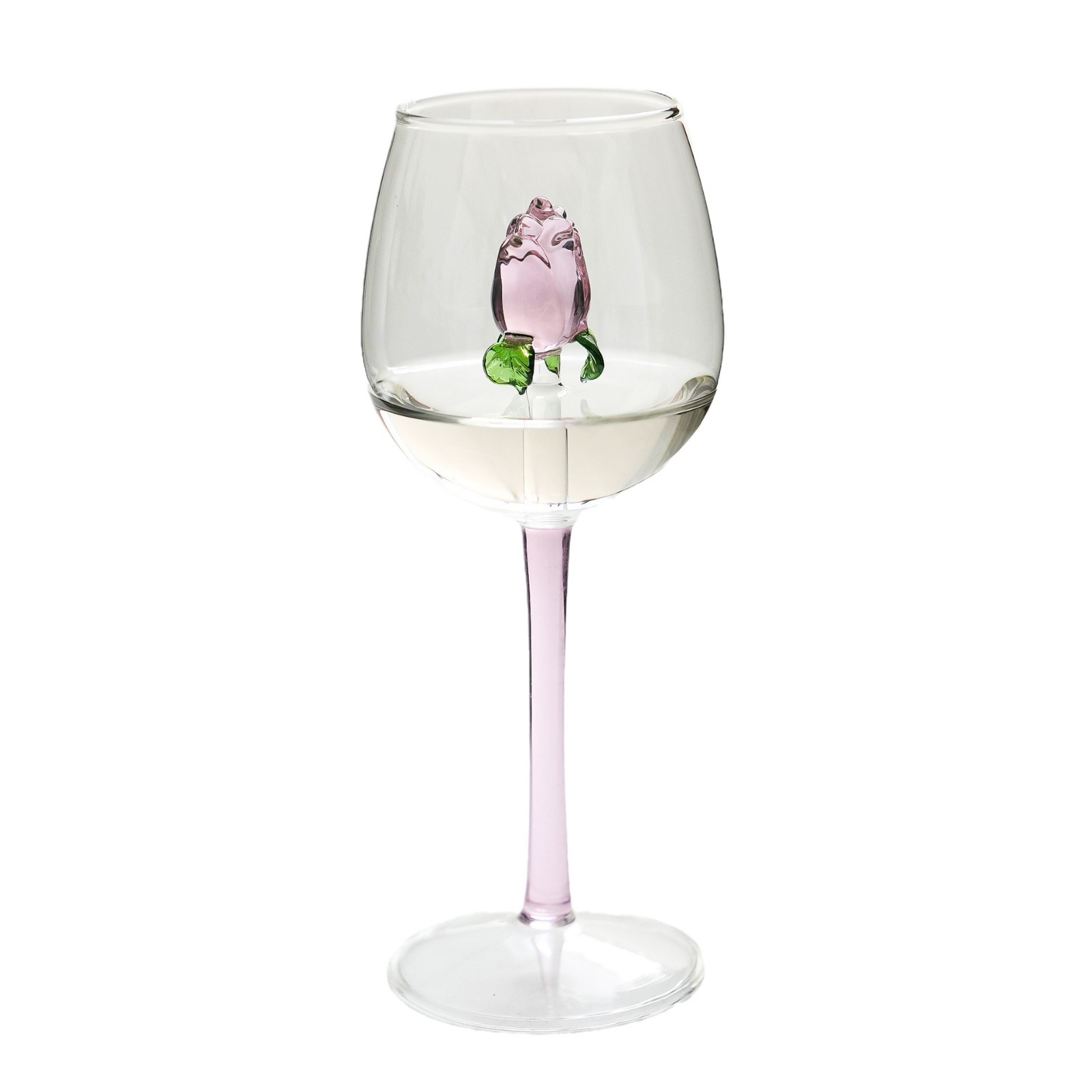 Rosa creativo copa de vino sala de estar copa de cristal copa de champán rosa