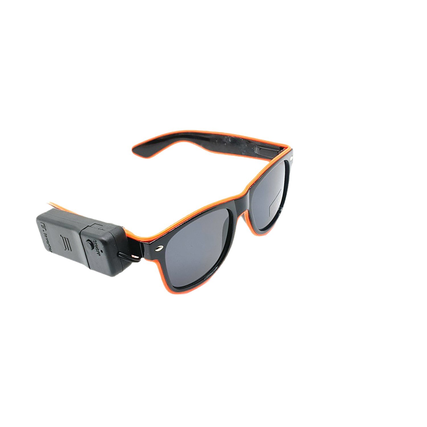 Mayorista transfronterizo inalámbrico EL gafas de luz fría gafas LED decoración de Halloween bar fiesta brillante