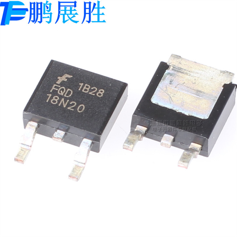 FQD18N20 全新原装 TO-252 P沟道 耐压 200V 电流18A 功率 MOSFET