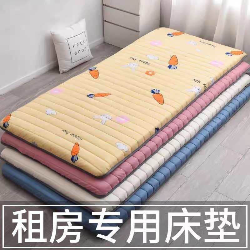 折りたたみマットレス ソフトクッション 学生寮 ベッドマットレス レンタル寝具 スポンジマットレス シングル寝具 家庭用|undefined