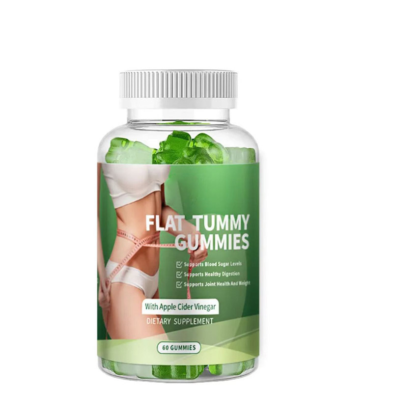 跨境专供现货平腹无负担flat tummy gummies苹果醋软糖|undefined