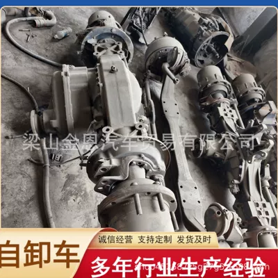 African trade for used truck engines, tractor-dump truck axles, leaf springs, and other accessories