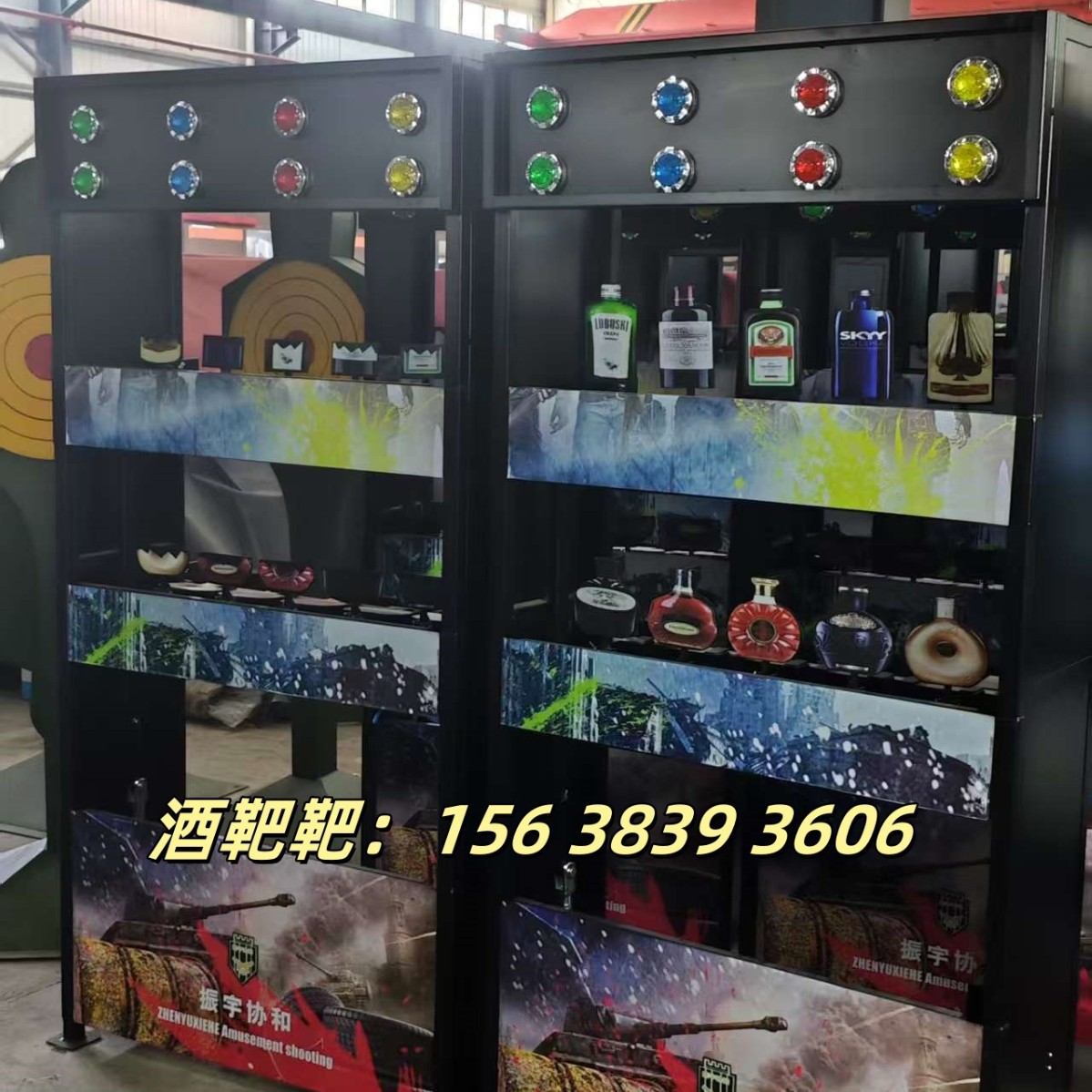 万达商场室内外射击气炮枪户外摆摊打靶游乐气炮枪玩具枪打气球枪