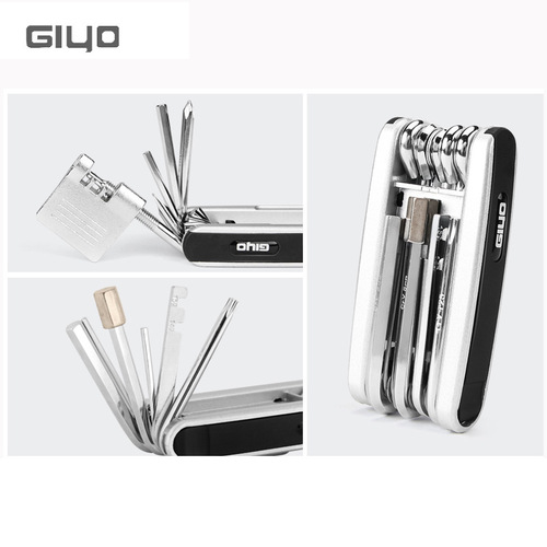 GIYO road mountain bike mini portable repair combination multi-functional tool bicycle repair and repair PT01
