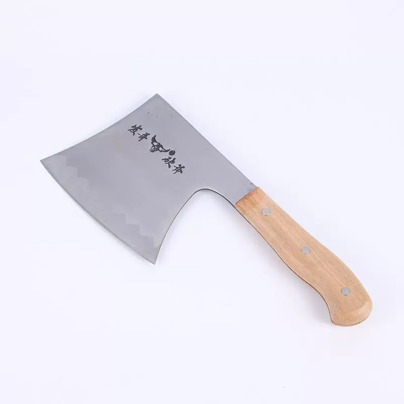 加工定制锰钢锻造家用剁骨刀木夹柄加厚砍斧斩骨头砍砍斧手工