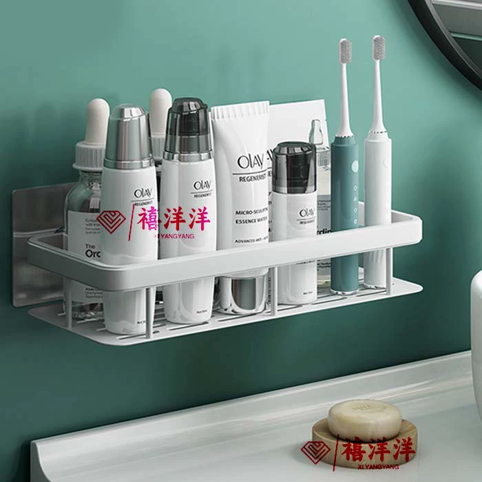 Настенная угловая полка для хранения в ванной из АБС-пластика, устанавливаемая над унитазом или раковиной.