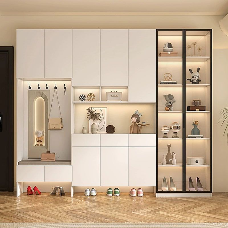 All-Solid Wood Entryway Cabinet Facing the Door, Screen Partition Cabinet, Integrated Home Wine Cabinet, Modern Minimalist Wall-Mounted Shoe Cabinet All-Solid Wood Entryway Cabinet Facing the Door, Screen Partition Cabinet, Integrated Home Wine Cabinet, Modern Minimalist Wall-Mounted Shoe Cabinet