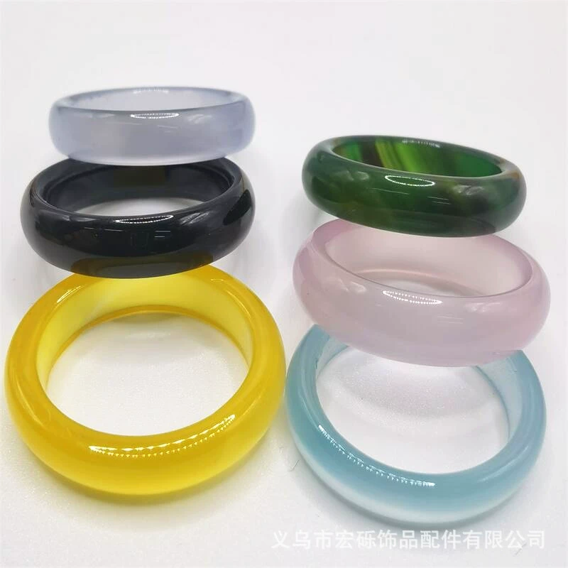 Organic agate handheld accessory, bracelet walnut, ring, pendant, accessories, wholesale