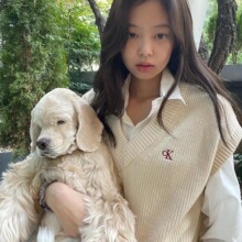 24秋冬jennie同款无袖针织马甲外套V领学院风宽松背心上衣女