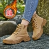 Earthy yellow women's model (plus velvet - sports code)