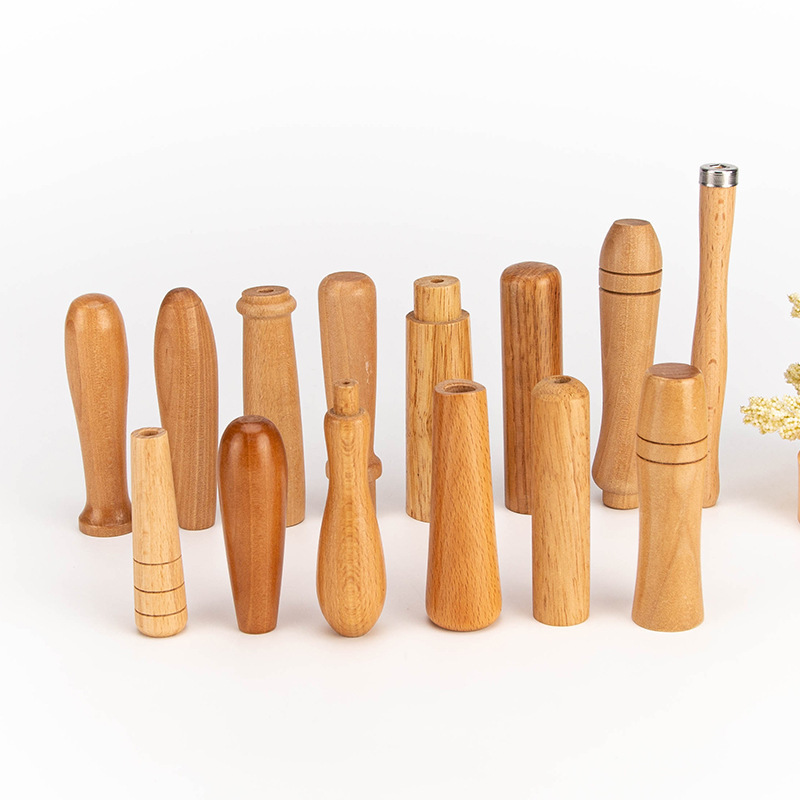 Mango de madera maciza, mango de nogal negro, mango de cuchillo, mango de orificio pasante, cepillo de maquillaje de madera, vaso de vidrio, utensilios de cocina, muebles, mango de madera