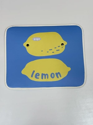 Car Seat Back Anti-Kick Pad, Children's Chair back anti-kick pad - short-anti-kick-pad-lemon-one-piece