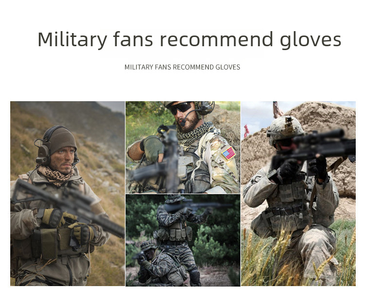 Tactical gloves Tactical gloves Cool motorcycle super technician long refers to men's special forces non-slip gloves_maomaolike.com