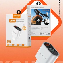 电动车充电头适用苹果 华为快充充电器  QC3.0USB口手机充电器