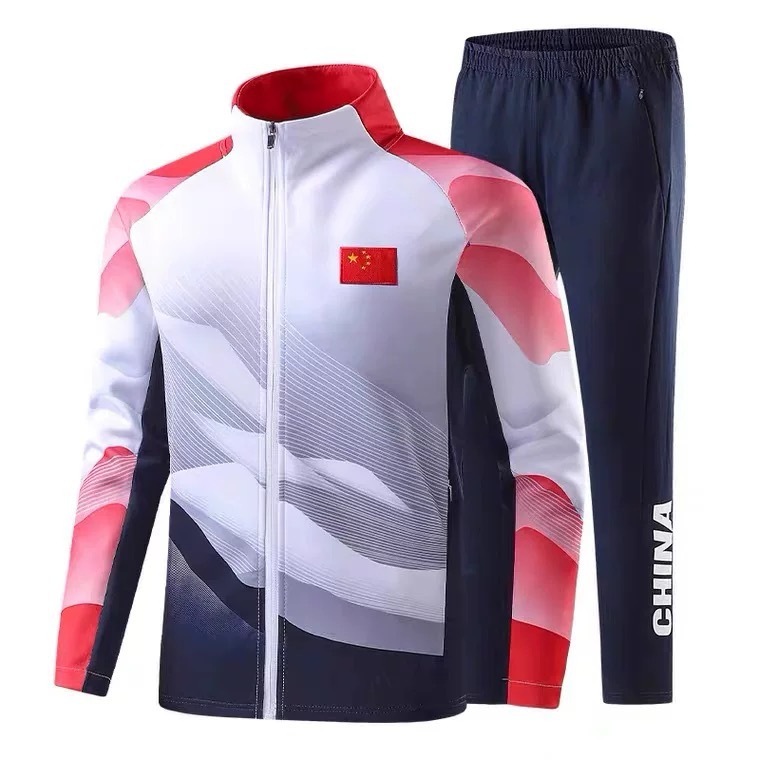 2025新款中国运动服春秋出场服体育生训练服学生运动会班服团体服|undefined