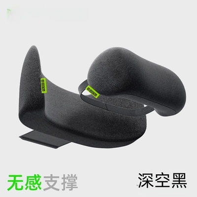 Support, Memory Foam, Waist support - gap-model-deep-space-black-headrest-lumbar-support-set
