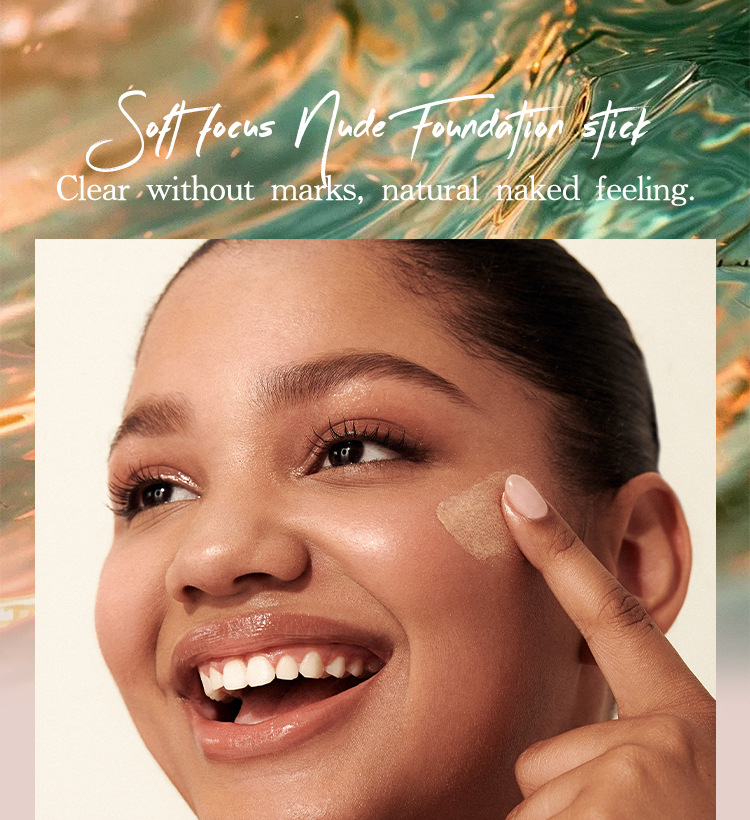 Casual Solid Color Plastic Foundation Makeup display picture 2