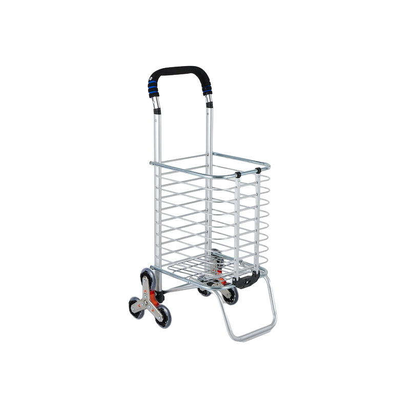 Carrito de Compras Plegable de Aleación de Aluminio Portátil Móvil para Hogar image 14