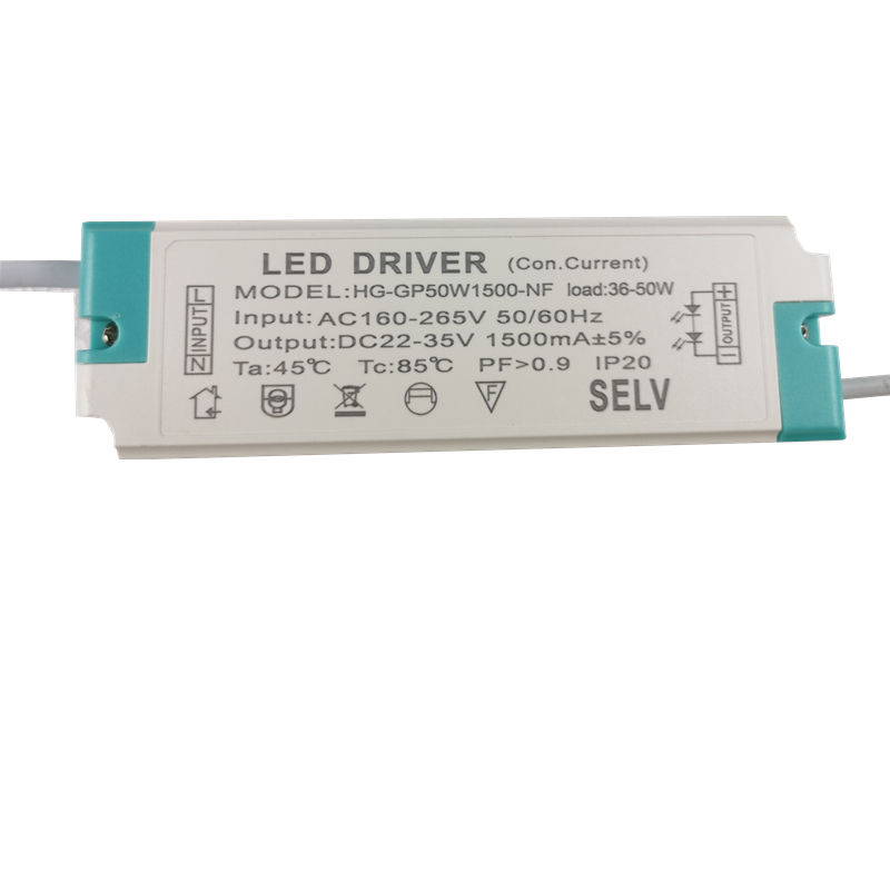 LED 전원 드라이버 패널 빛 안정기 드라이버 일정한 전류 변압기 18W24W36W48W600MA