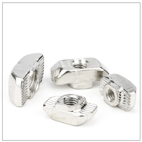 European standard nickel-plated T-nut, carbon steel boat nut, hammer nut, industrial aluminum special accessories M3|M6