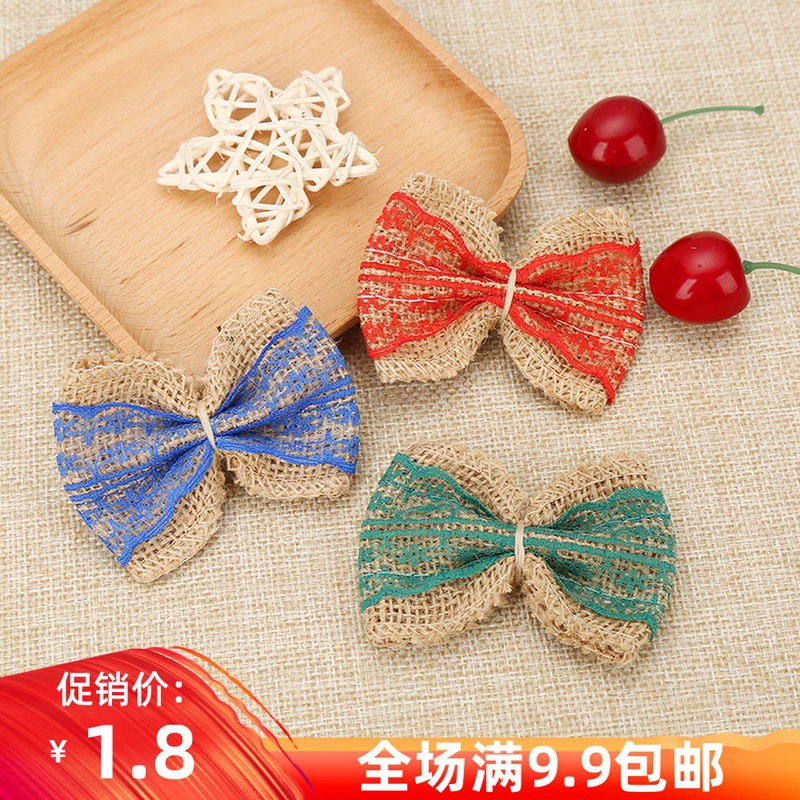 Mattule Bow Handmade DIY Maispot Supplementary Materials Decoration Flower Double-layer Exquisite Lace Wedding Clothing Shoemon and Hat Accessories