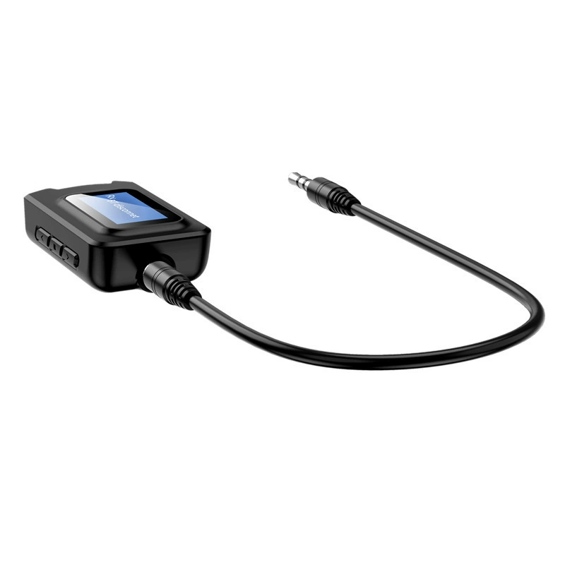 With LCD screen USB Bluetooth 5.0 launch receiving two -in -one TV computer wireless audio Bluetooth adapter