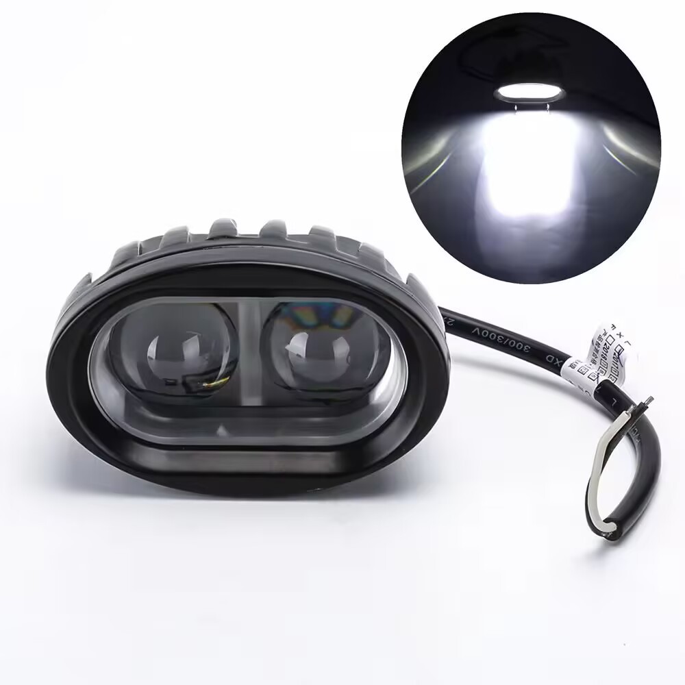 Led Forklift Reversing Warning Light Area Blue Light Red Light Straight Line Engineering Width Boundary Safety Light